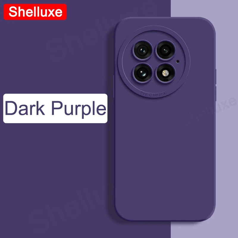 Luxurious Square Liquid Silicone Soft Cover - Silky-Feel Phone Case
