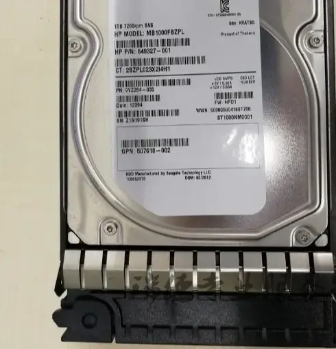 For 461137 B21 461289 001 1TB SAS 7 2K server hard disk