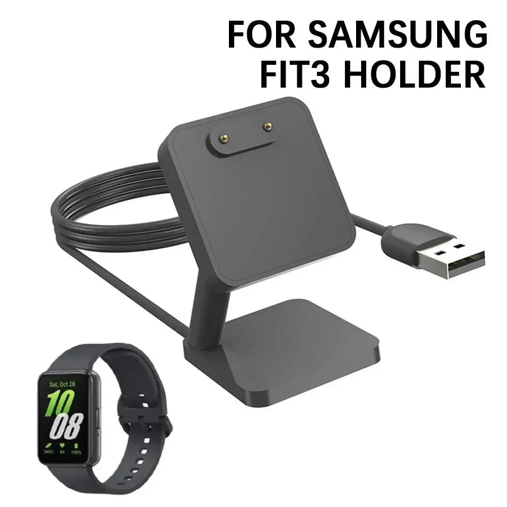 Desktop Stand Charger Adapter For Samsung Galaxy Fit 3 Smart Bracelet Mini Power Cha I8P3 USB Charging Cable Dock Station Holder