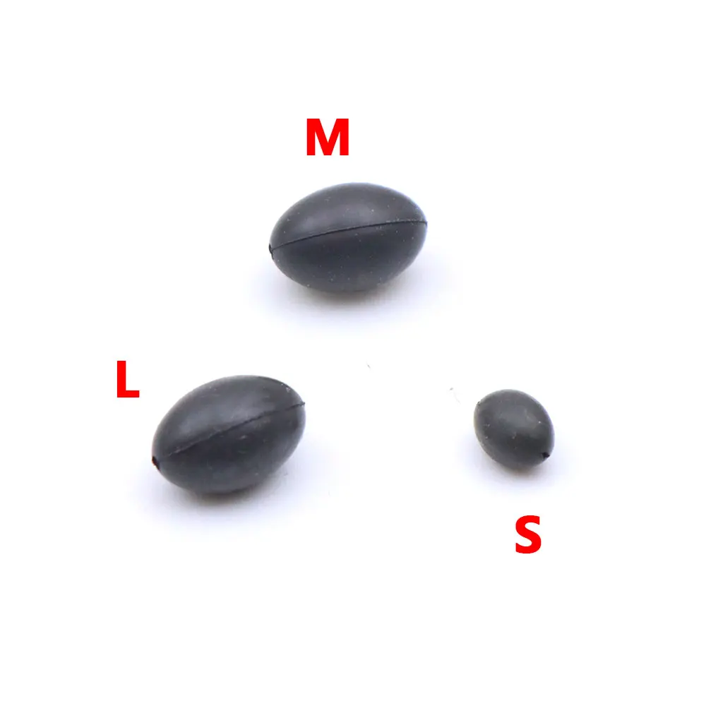 Perles tungstène 10 pièces pour montages carpe - Plombs libres leaders chod rig sans plomb
