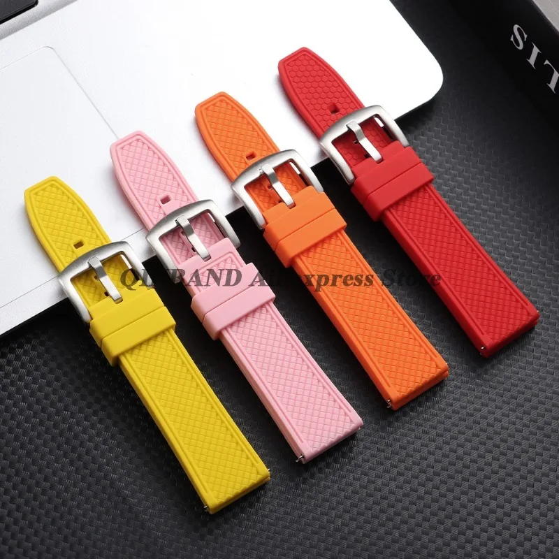 Premium Silicone Sports Watch Band - Waterproof Strap