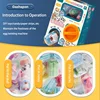 Popular Kids Toys Gashapon Machines with 6pcs Random Capsule Toys Egg Twisting Machine Cardboard Box Surprise Blind Box 5