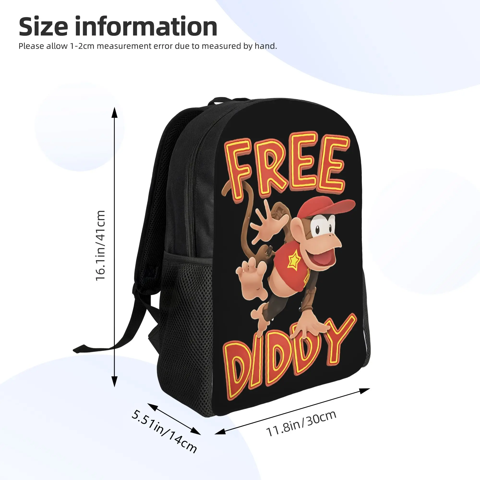 무료
Donkeys Kongs Kong 남성용 여성용 패션 학생 비즈니스 데이 팟 노트북 숄더백 내구성