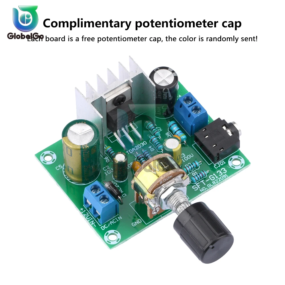 

TDA2030A 20W Mono Power Audio Amplifier Board HiFi Amplificador Home Theater DIY AMP 9-20V