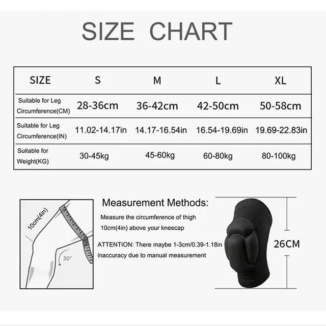 1Pair Thickened Protection Sports Kneepad Gym Support Fitness Gear Gear Basketball Brace Protector Male/Female Non Slip Pads 4
