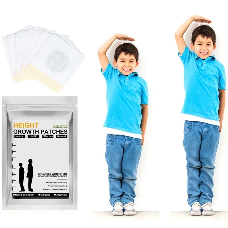 Height Increase Foot Patch Body Grow Taller Care Plaster plantar acupoint Promote Bone Growth sticker for adult children