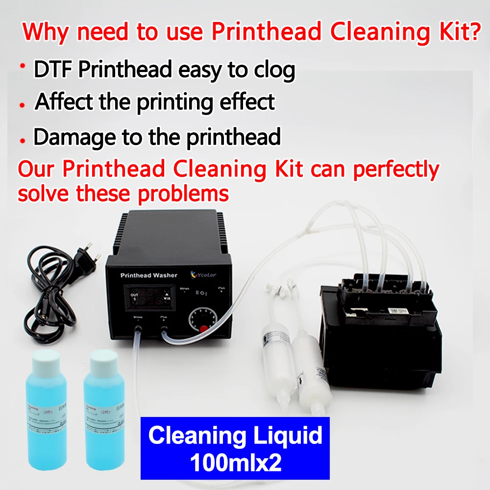 Cleaning Liquid DX6 I3200 XP600 TX800 i1600 FA04000 PrintHead
