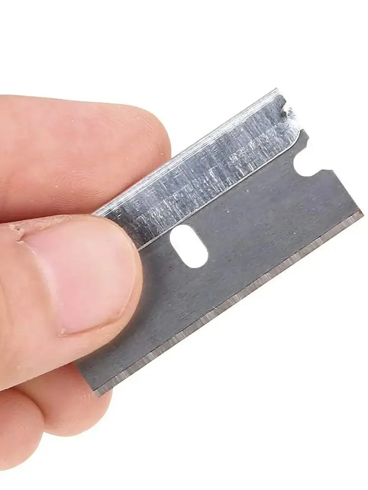 Single-Sided Blades 20/30/50pcs Mobile Phone Screen Glue Removal Scraping Rubber Spatula Car Film Glass Ceramic Cleaning Knife