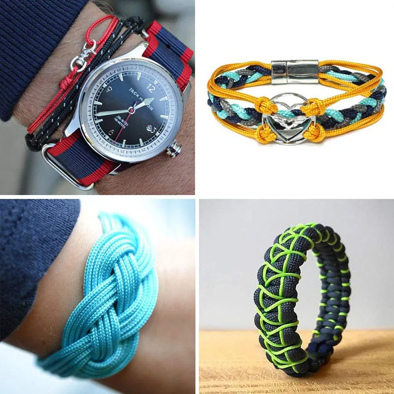 بكرة باراكورد 550 رطل 160 قدم 4 مم 7 خيوط داخلية س...