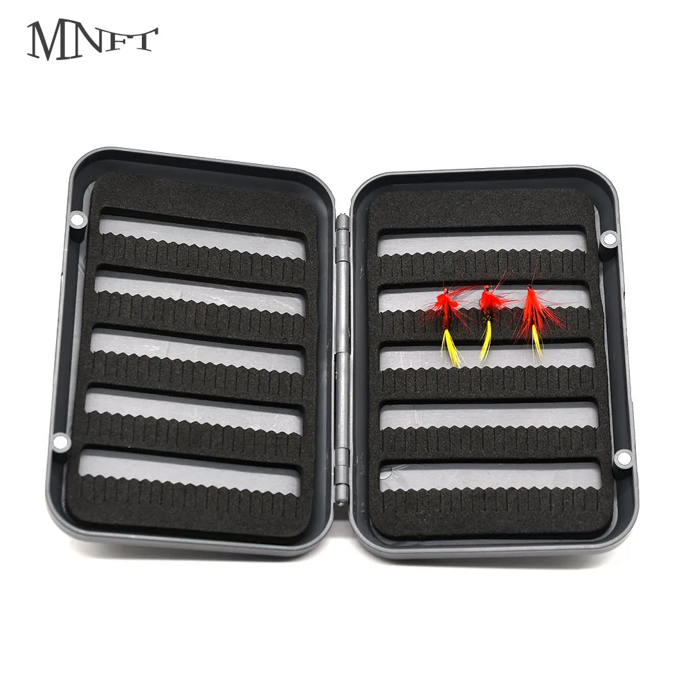 Fly Fishing Case Waterproof Lightweight Fishing Tackle Hooks Box Tackle Boxes L&S Size