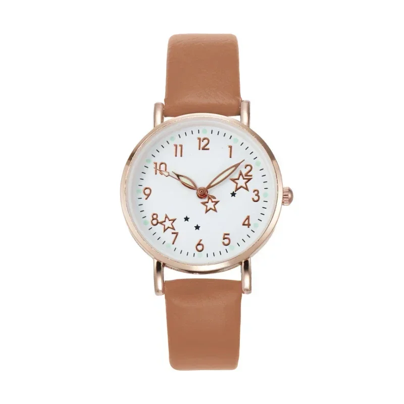New Creative Women Luminous Watch Female Fashio Minimalist and Casual Wristwatch Student Elegant Small Dial Quartz Watches