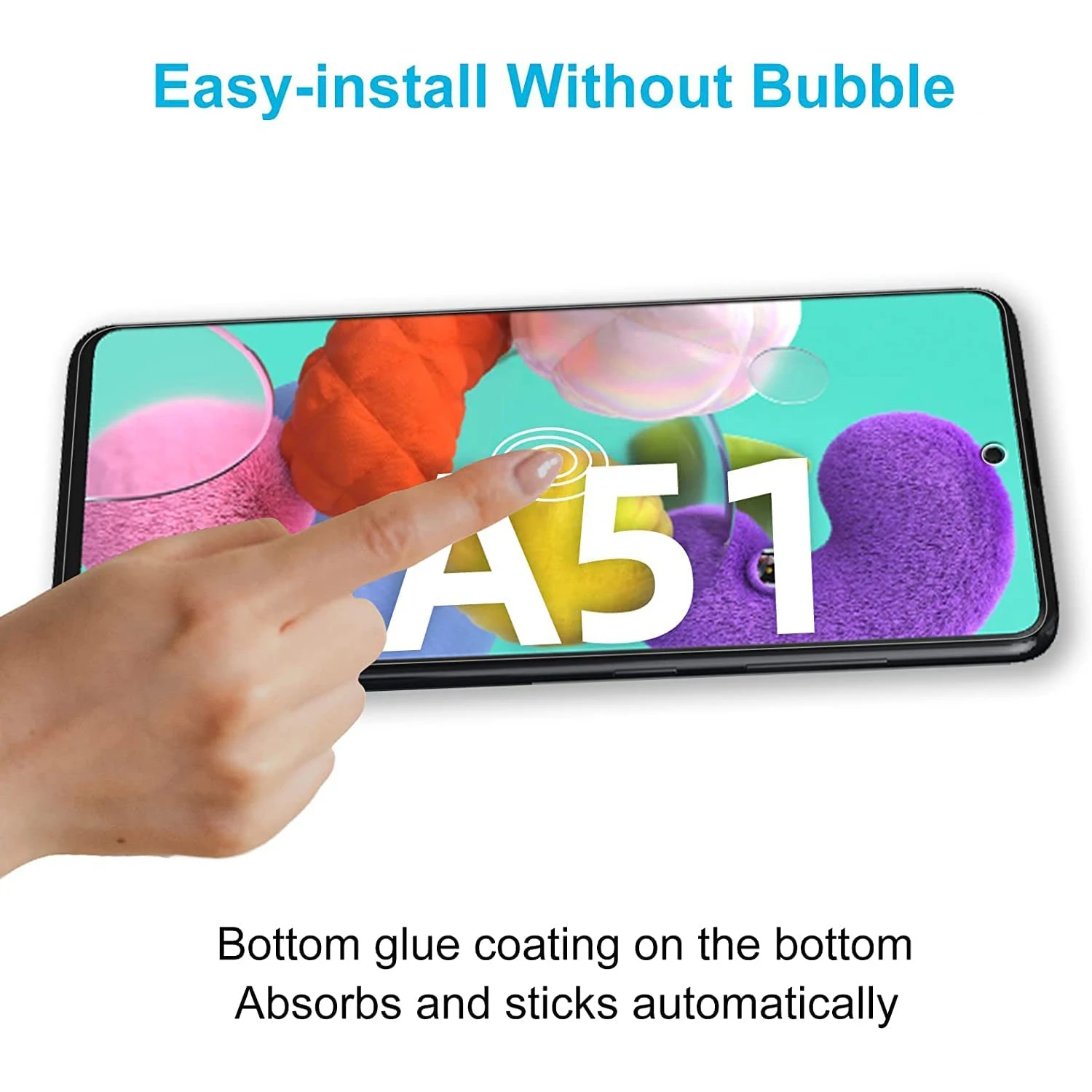 Premium Tempered Glass Screen Protector Film - 2 or 4 Pack
