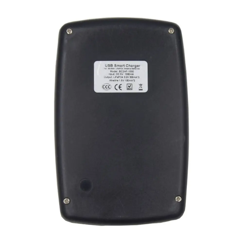 Indicator Intelligent Battery Charger 4 Slots Fast Charging Dock Adapter For Rechargeable Battery AA AAA 1.5V Alkaline