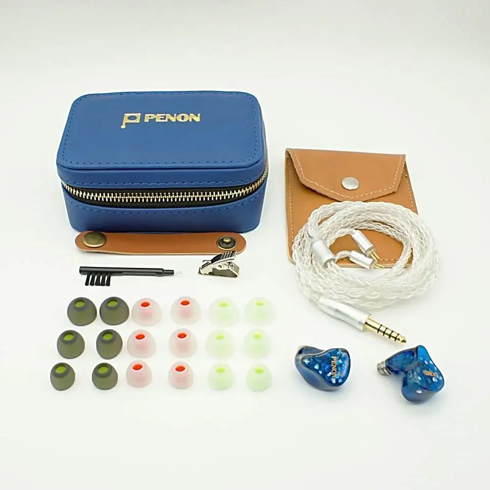Penon DOME 3 Balanced Armature + 1 Dynamic Driver Hybrid 2Pin 0.78mm HiFi Earphone Audiophile IEM