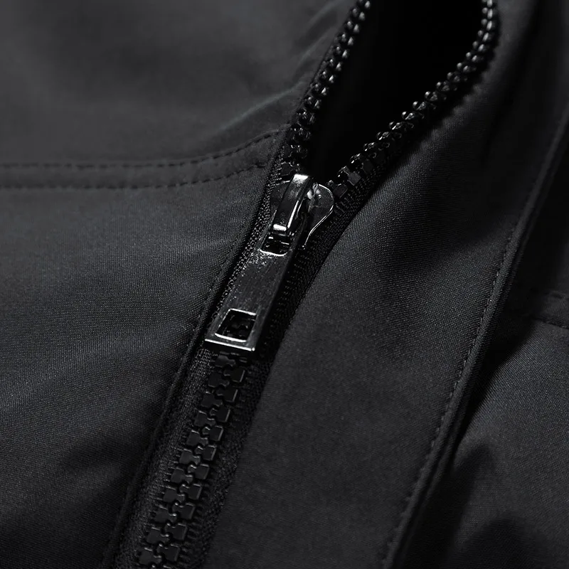Winterjacken für Herren, Wasserdichte Warme Herbstmäntel, Gestreift, Übergröße 5XL 6XL 7XL, 2026 Fleece Winddicht mit Kapuze, Locker Gepolstert – Detail 33