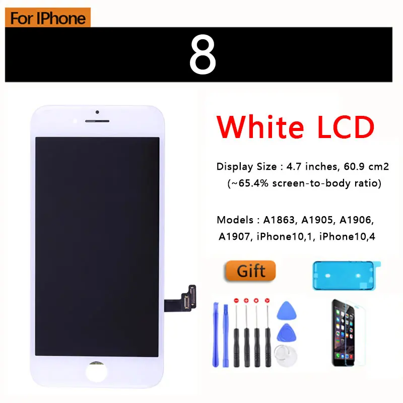 For iphone 8 White