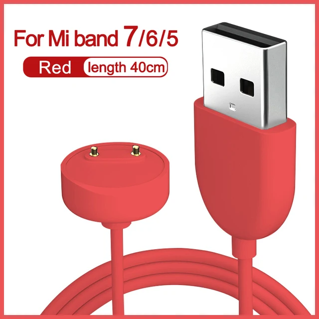 Cargador magnético para Mi Smart Band 5, 6, 7, Cable de carga USB de  repuesto - AliExpress