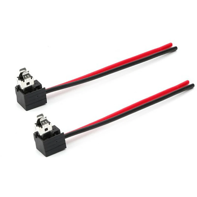 

2Pcs Headlight Lamp Bulb Socket Wiring Harness Connector Plug Line for H1 Bulb