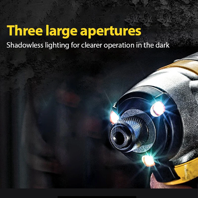 DEWALT 브러시리스 모터 무선 충전식 스크루 드라이버, 전기 임팩트 드릴 전동 공구, DCF850, 20V, 205NM