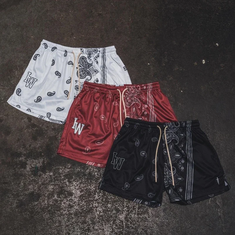 

New Summer Men's Shorts Fashion Men's Clothing Sports Casual Quick Drying Breathable Beach Pants Gym Running Training Shorts