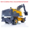 KIT LESU ET30H RC Excavator CNC 1/14 RC Hydraulic Metal Wheeled Digger Remote Control Construction Vehicles Lights Toys THZH1184 4