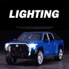 1/32 Tundra Alloy Pickup Car Model Diecast & Toy Metal Off-Road Vehicles Car Model Simulation Sound and Light Childrens Toy Gift 5
