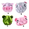 New Cute Baby Bath Shower Cap Adjustable Kids Double-Layer Girl Boy Ear Protection Shampoo Cap Children Hair Wash Hat Head Cover 5