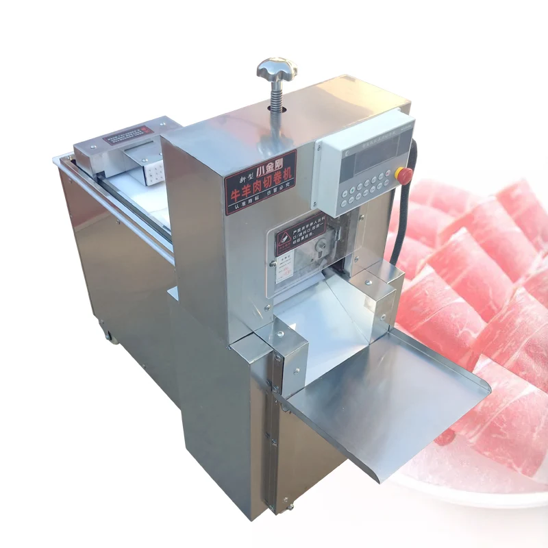 

Frozen Meat Slicing Machine Mutton Rolls Meat Slicer For Sale