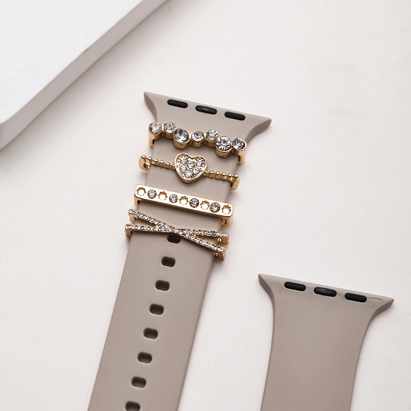 سحر قلب الحب المتلألئ - أبازيم ساعة Apple الأنيقة...