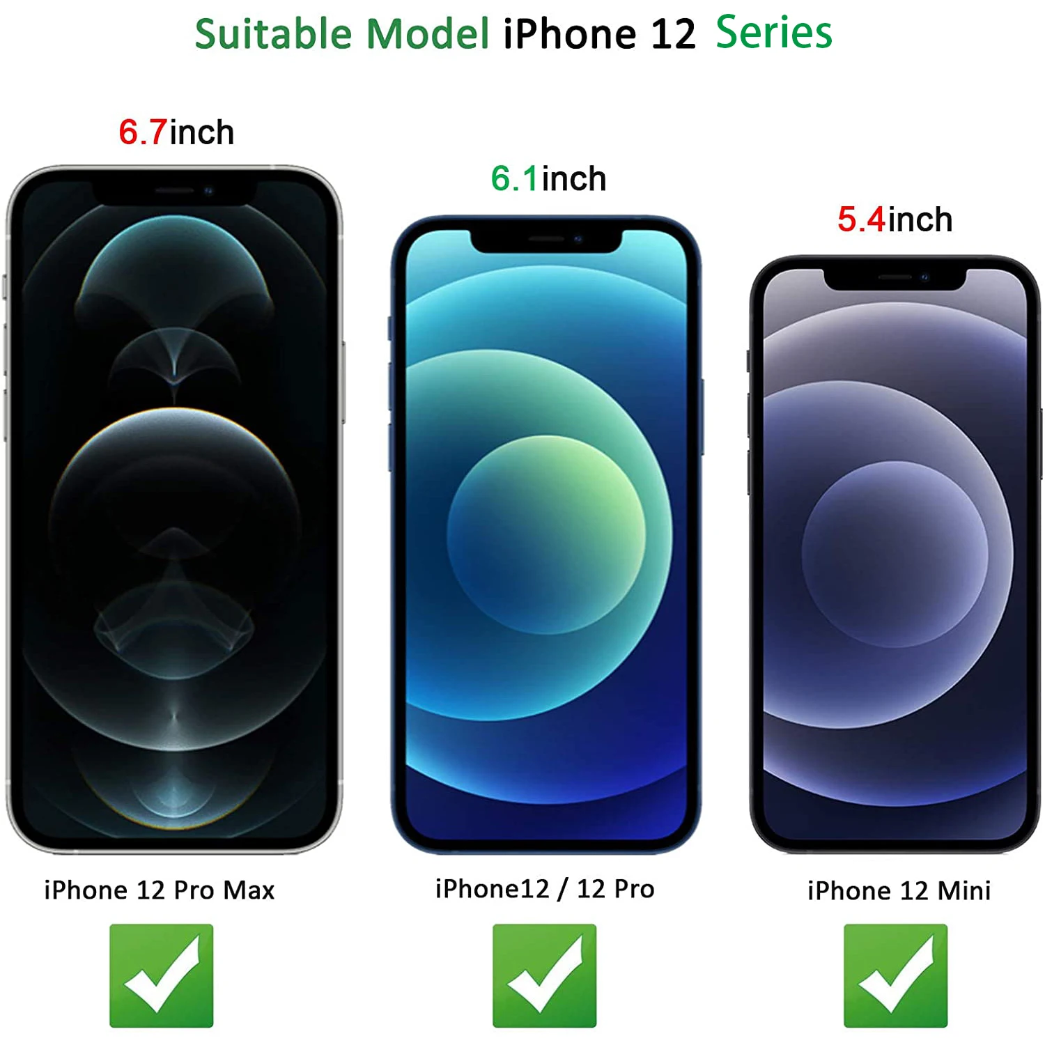 Premium HD Tempered Glass Screen Protector (2/4 Pack)