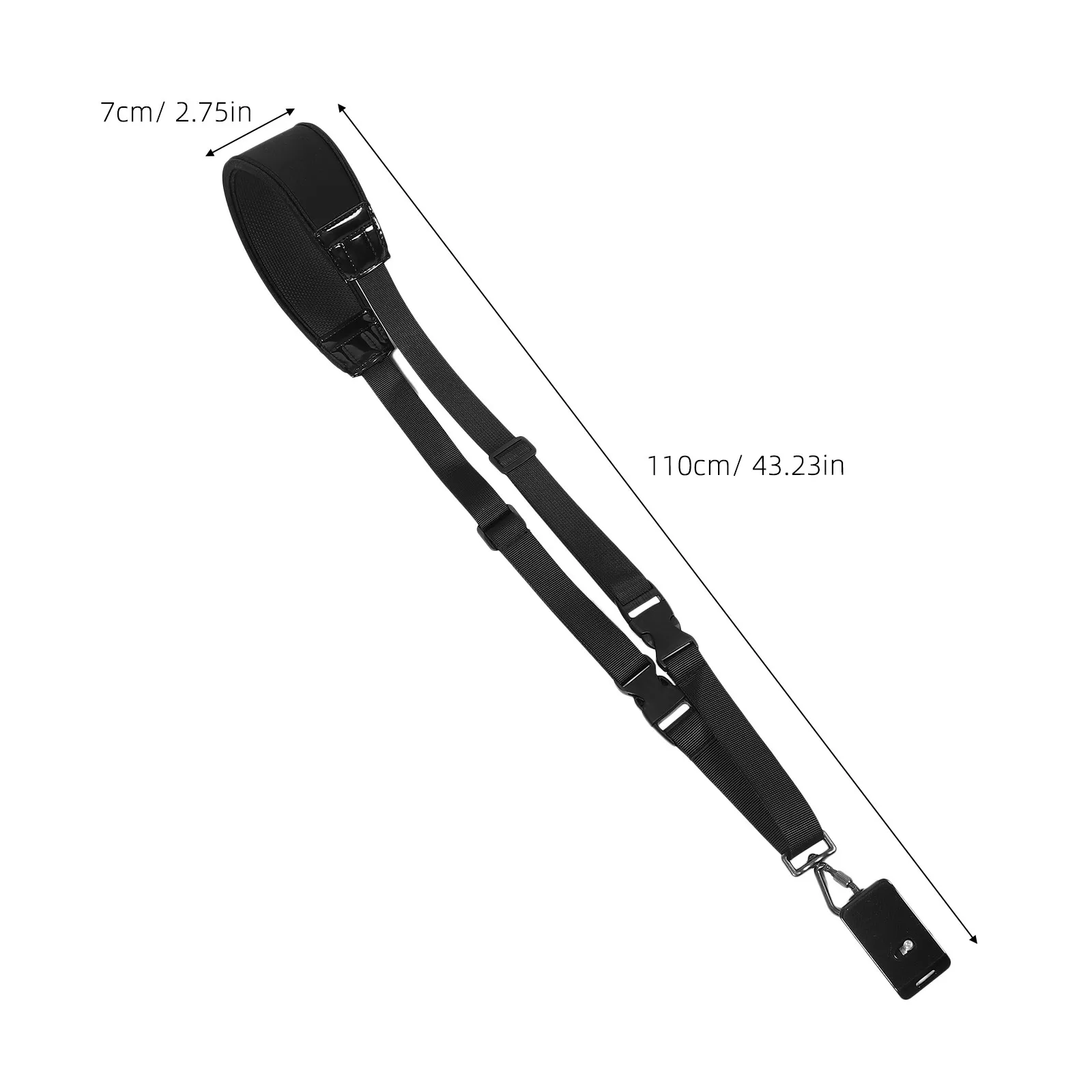 길이 조절 가능한 카메라 스트랩 다기능 슬링 스트랩 분리형 카메라 하네스 크로스바디 사진 액세서리 야외용