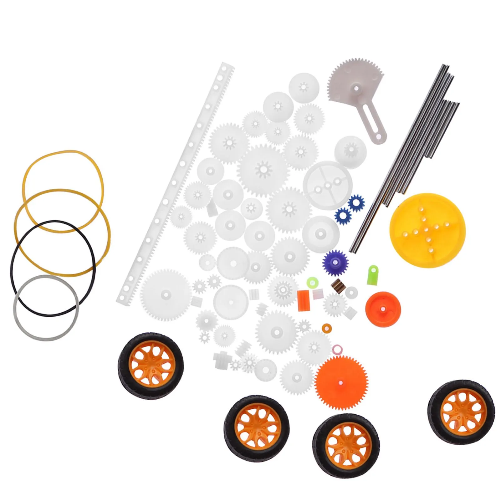 Plastic Motor Gear Kits Complete Small Multiple Worm Gear Set Repair Automobile Cars Replacement for Robot motor gear