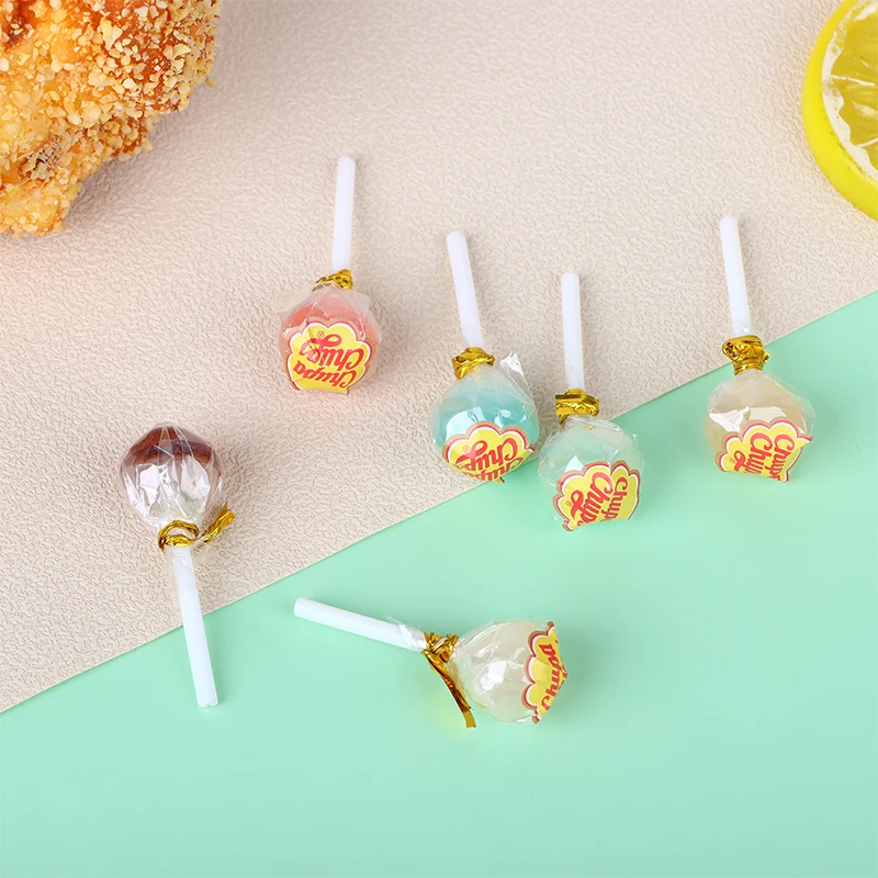 

1/12 Dollhouse Mini Lollipops Model Dollhouse Candy Food Toys Dolls House Decoration Accessories