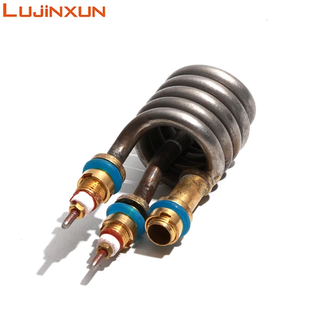 LUJINXUN Electric Faucet Heating Element 3KW for Instant Hot Water Heater  Parts 220V Stainess Steel Tube Copper Thread - AliExpress