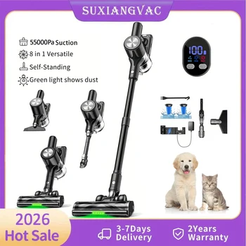 Cordless Stick Vacuum Cleaner 55KPa 55Mins 1