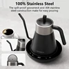 CROWNFUL Gooseneck Electric Kettle with Smart Variable Temperature Control 0.8L Hand Brew Coffee Pot 1200W Rapid Heating Kettle 3
