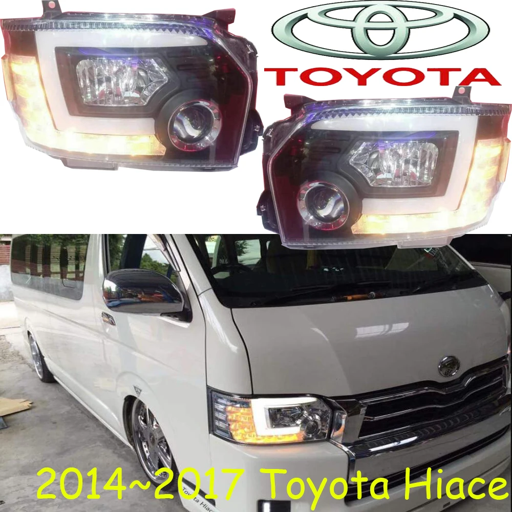

Есть в наличии, автомобильная фара для фар Hiace 2014 ~ 2017, ксеноновая лампа DRL, биксеноновые линзы, высокий и низкий луч, комплект hid, задний фонарь hiace