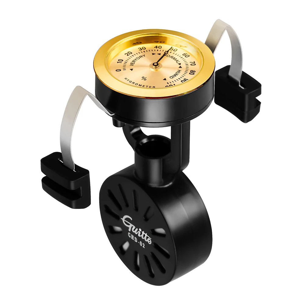 Guitto Series GHD-02 Ukulele Humidifier with Indicating Needle Humidiometer Real