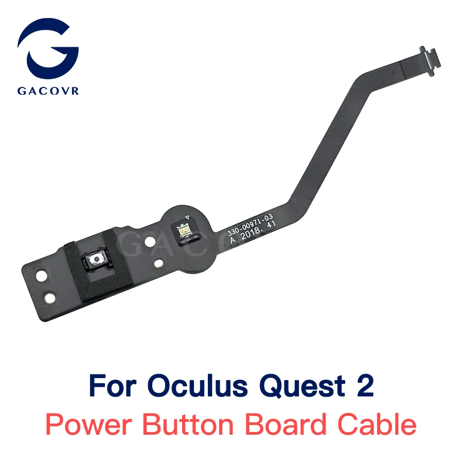 Original For Oculus Quest 2 VR Headset Power Button Board Signal lamp Flex Cable Replacement Part Accessory