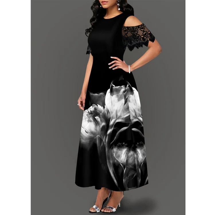 Lace Bandage Sexy Tank Women Black Hollow Out Evening Club Celebrity Runway Party ady Wedding Summer Elegant Dinner Dresses |