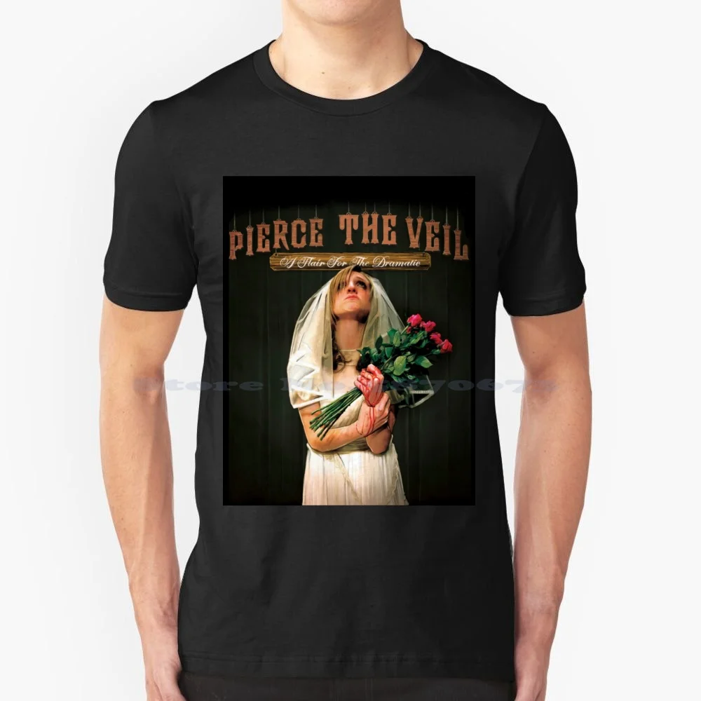 Pierce The Veil T Shirt 100% Cotone Tee Pierce The Veil Flair For The Drammatico
