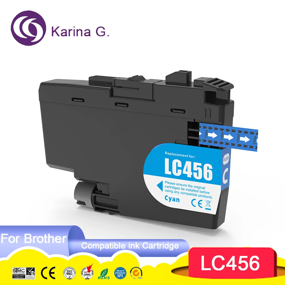 Standard capacity LC456 LC 456 Premium Color Compatible Printer Ink Cartridge fo