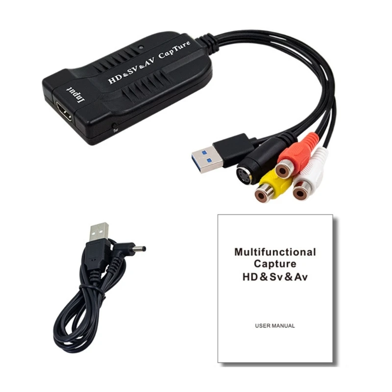 

USB-карта видеозахвата позволяет одновременно записывать и редактировать несколько видео высокой четкости в цифровой