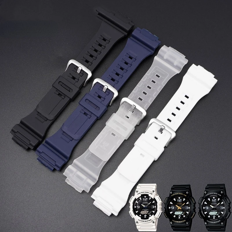 Rubber Watch Band For Casio G SHOCK AQ S800/AQ S810W SGW 400H/300H/500H