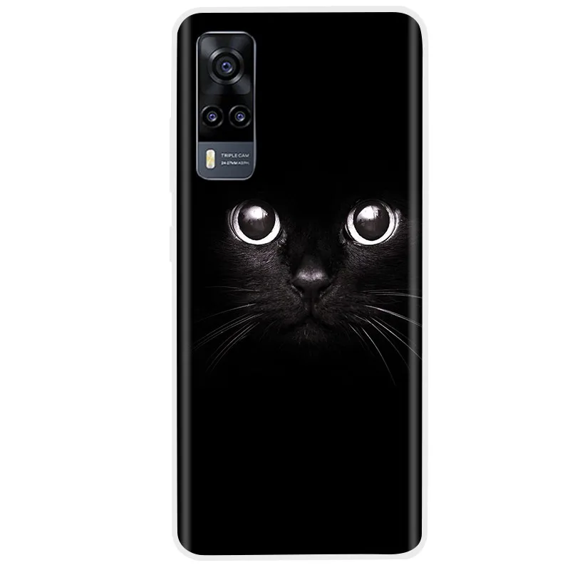 Phone Case For Vivo Y31 Case Vivo Y31 Cover Soft Tpu Silicone Phone Case For Y53S 4G V2036 Back Cover Coque Funda Bumper Etui phone case phone protector cover