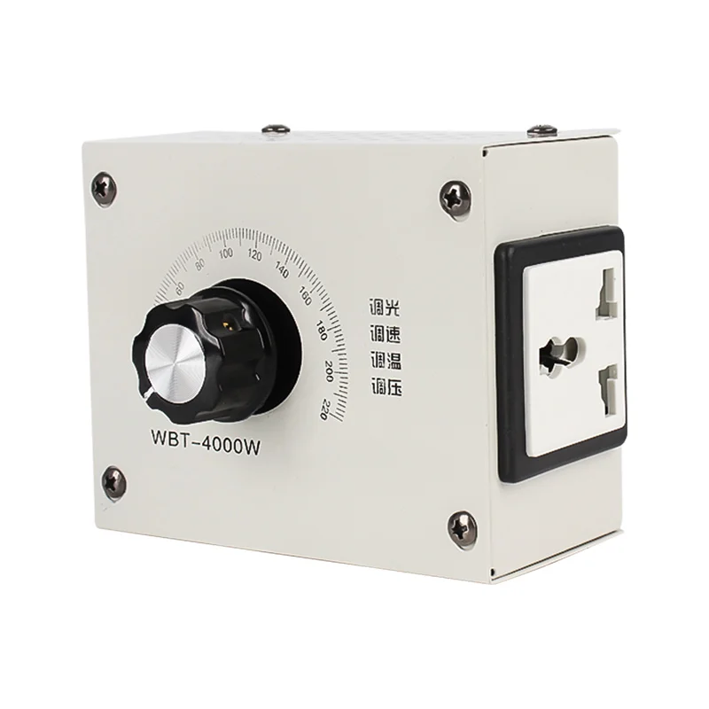 

Регулятор скорости двигателя, 4000 Вт, 220 В переменного тока, регулятор переменного напряжения, регулятор скорости вентилятора, регулятор скорости двигателя, x 83 мм