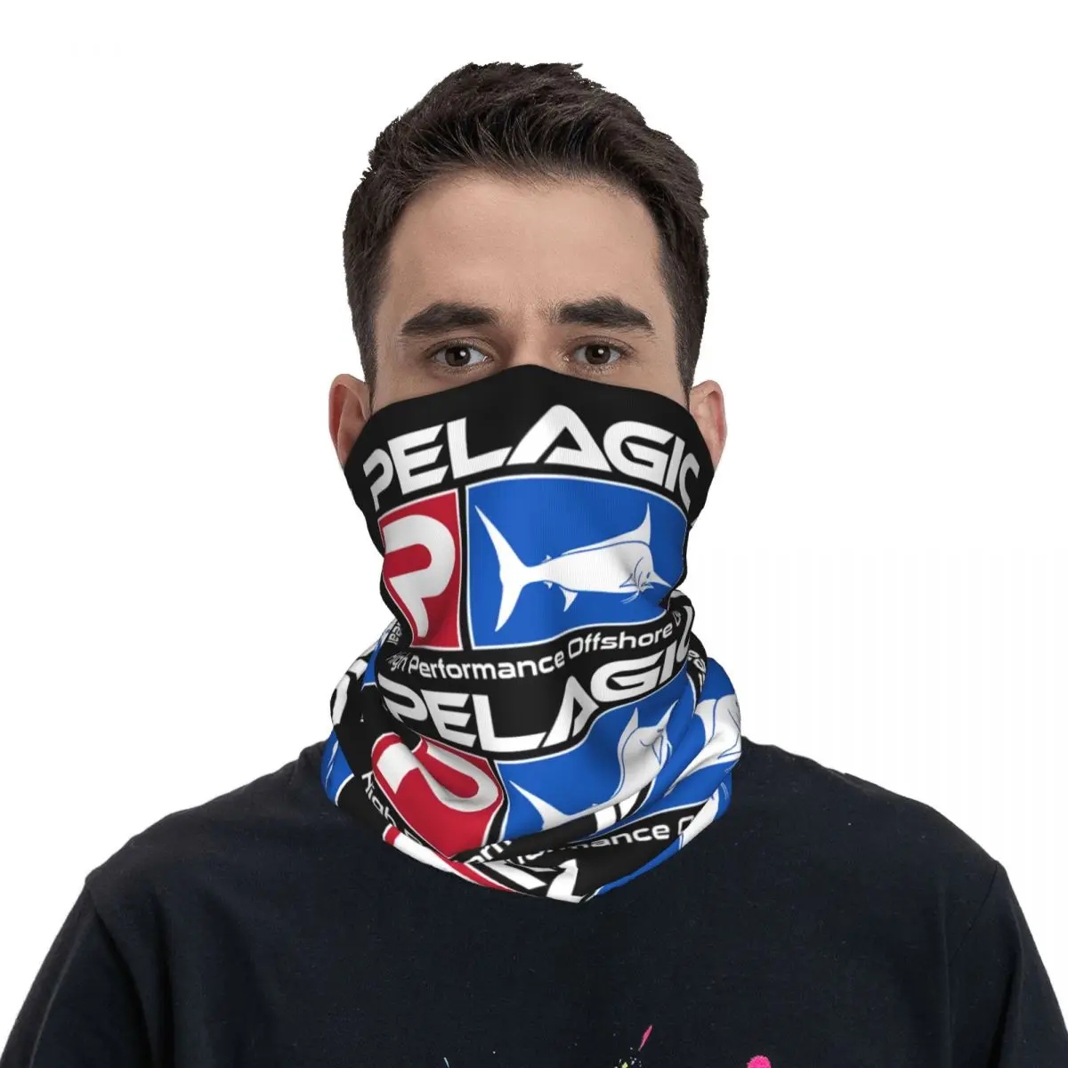 

Men Pelagic motorcycle motorsports race Bandana Merch Neck Cover Printed Magic Scarf Warm Scarf For Outdoor Sports Washable