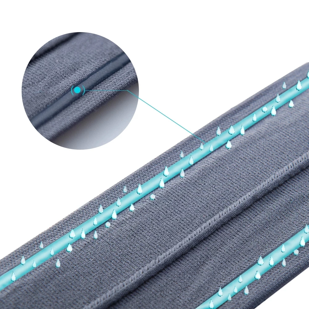 AONIJIE Outdoor Sports Headband Fitness Hair Bands Man Woman Hair Wrap Brace Elastic Cycling Yoga Running Exercising Sweatband 4