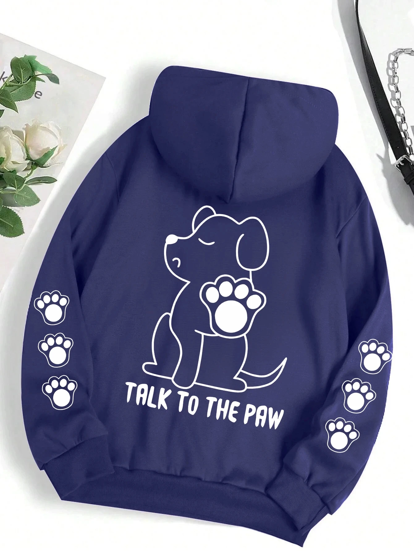 Talk To Paw Hoodie 7