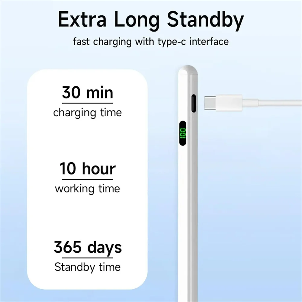 Stylus Pens For Samsung Galaxy Tab A9 A9+ S9FE FE+ S9+S8+S7+S7FE S6lite A7 A8 A7lite Rechargeable Tilt Sensitivity Pen for iPad